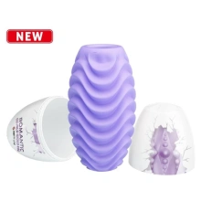 Masturbator Romantic Double Sided Egg Purple Pretty Love Fioletowy | 100% ORYGINAŁ| DYSKRETNA PRZESYŁKA